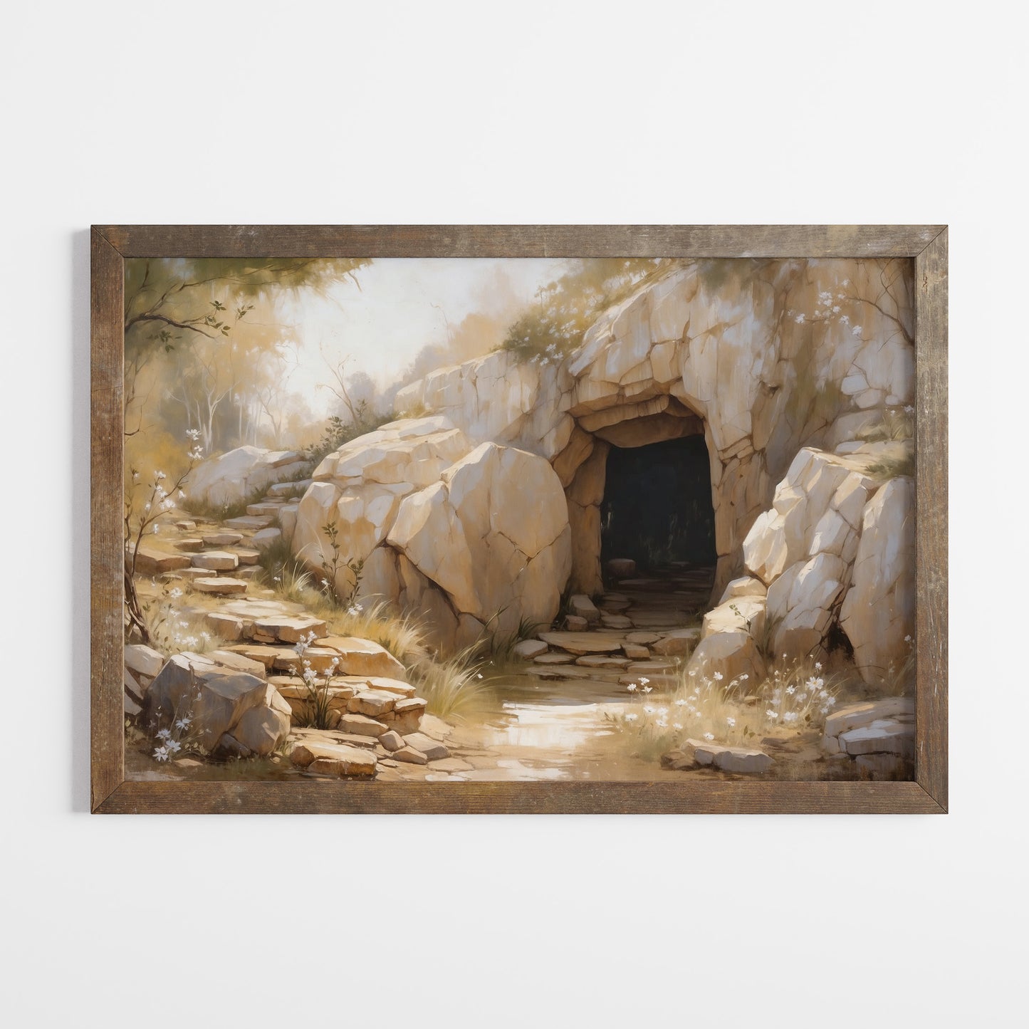 Jesus uppstånden, "empty tomb" poster.