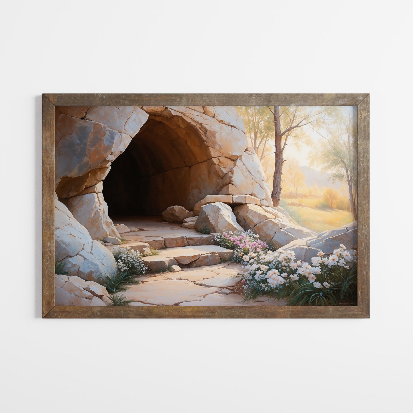 Jesus uppstånden, "empty tomb" poster.