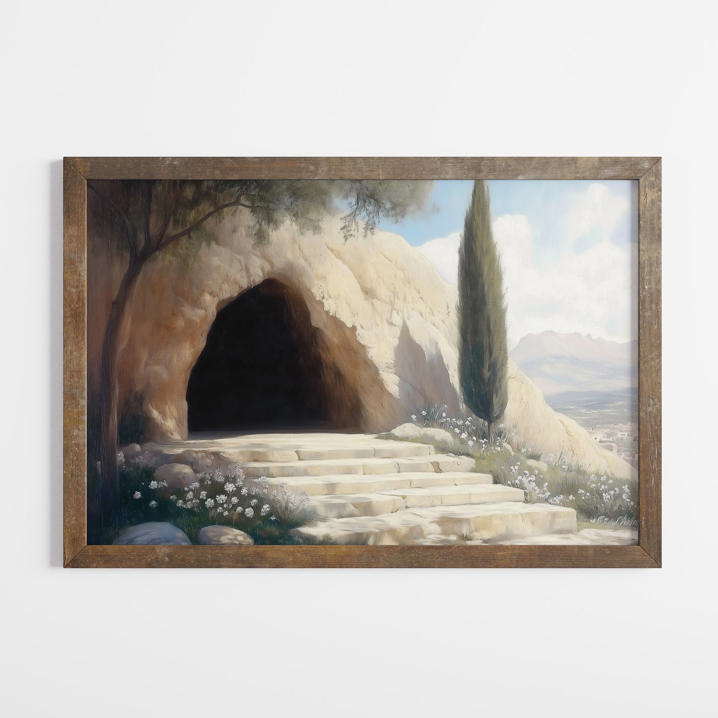 Jesus uppstånden, "empty tomb" poster.