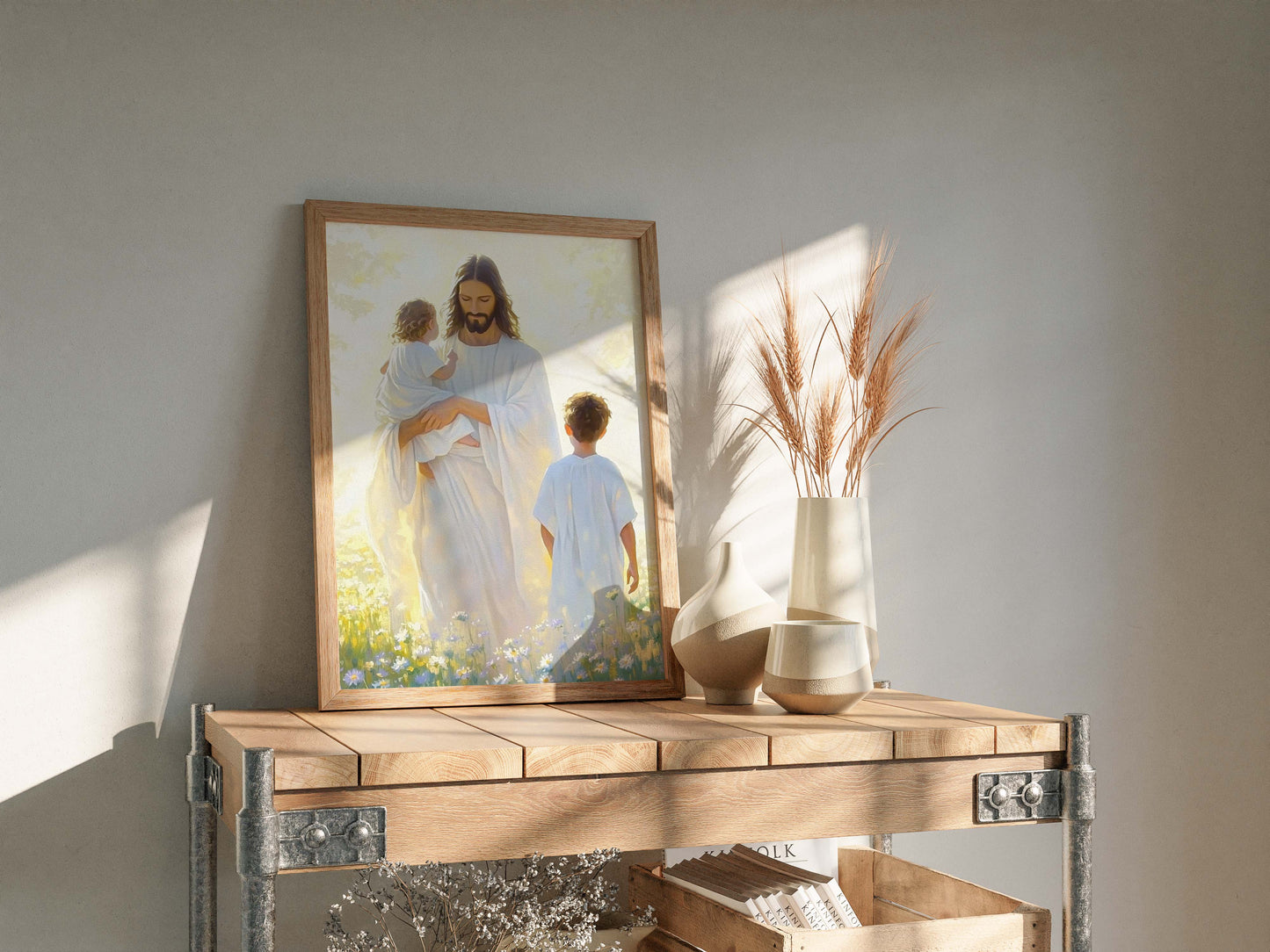 Jesus leder vägen poster.
