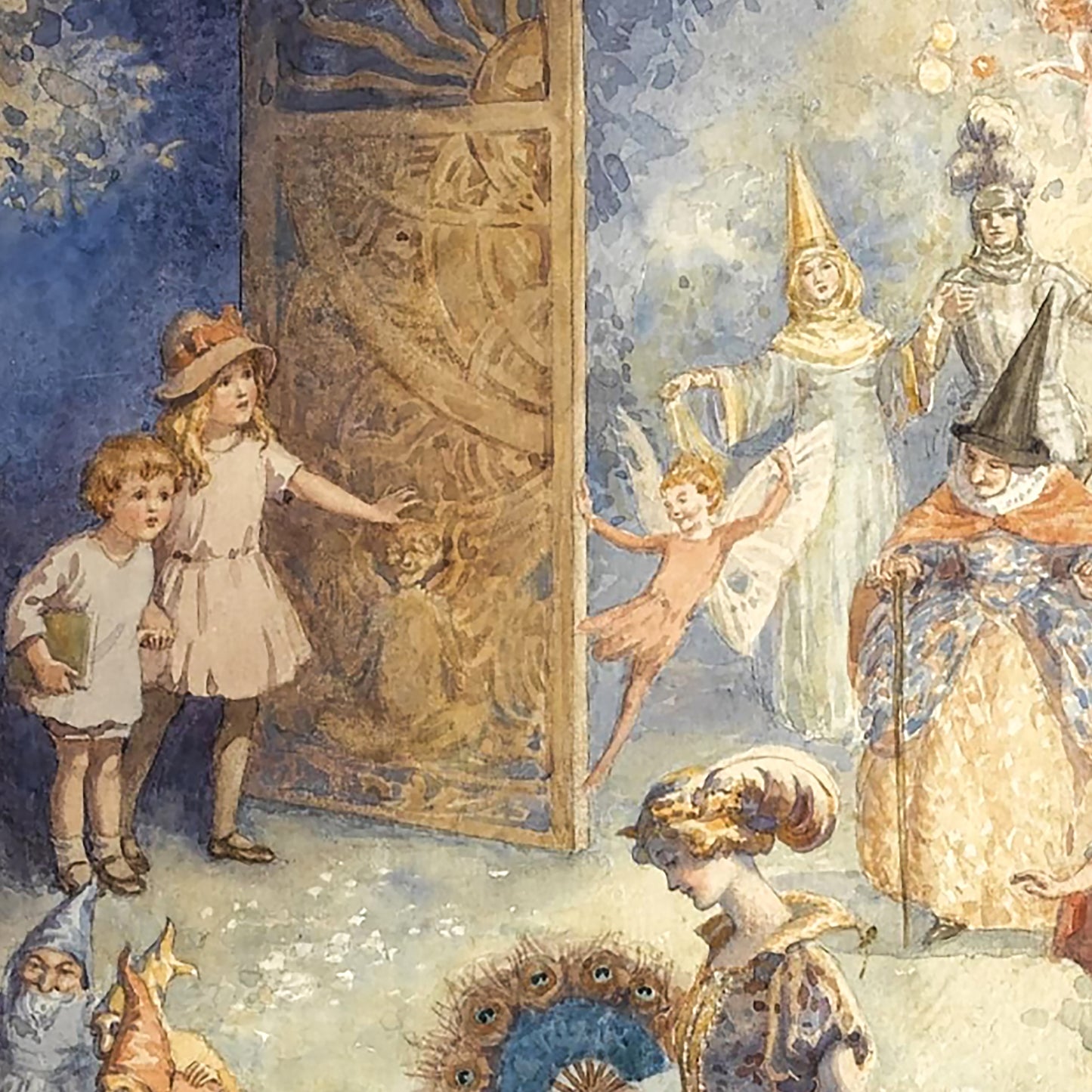 Vintage poster, Gates of Fairyland.