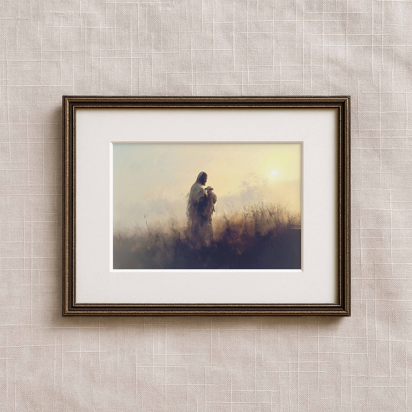 Jesus den goda herden, Poster.