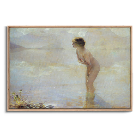 Exklusiv inramad canvastavla i stort format. September morning by Paul Emilé Chabas.