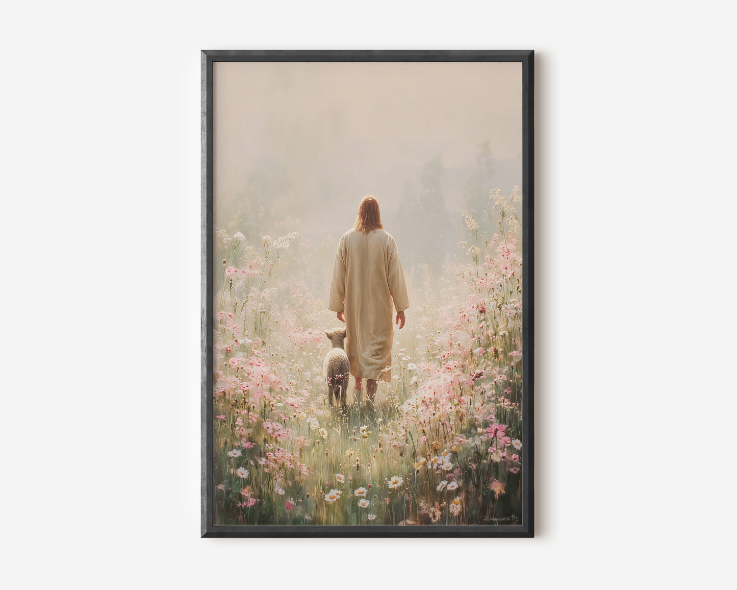 Jesus den goda herden, Poster.