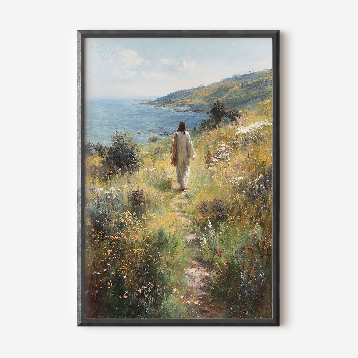 Jesus går vid Genesarets sjö, Poster.