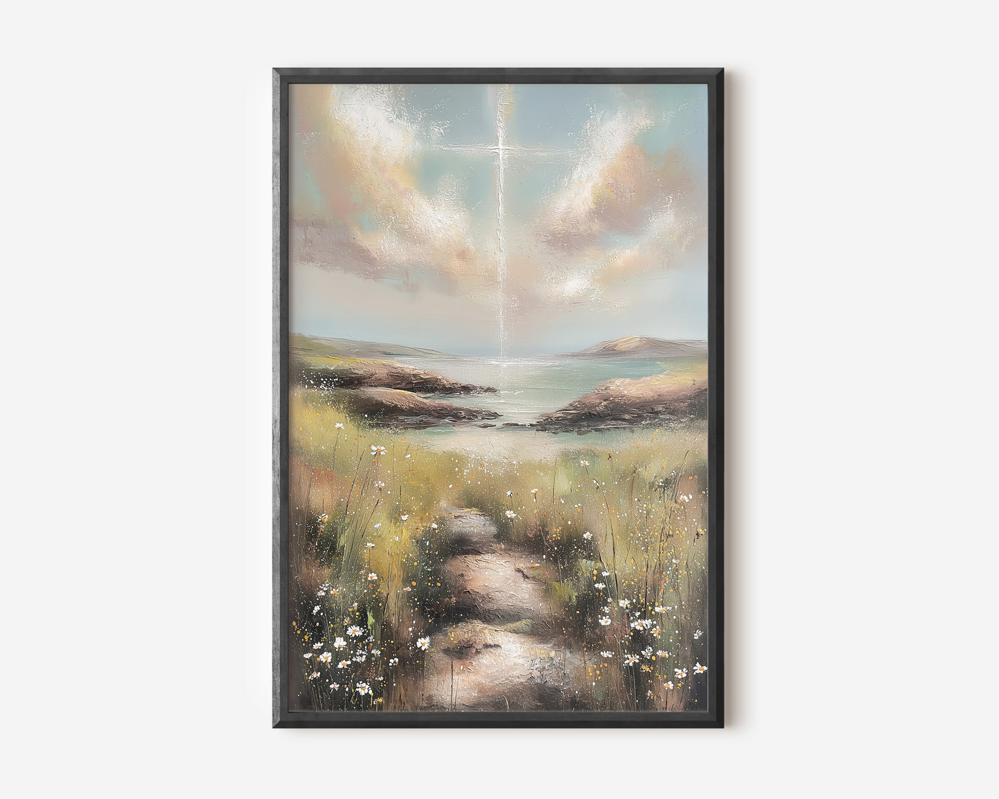 Det Heliga Korset i Skyn, Kristen Poster.