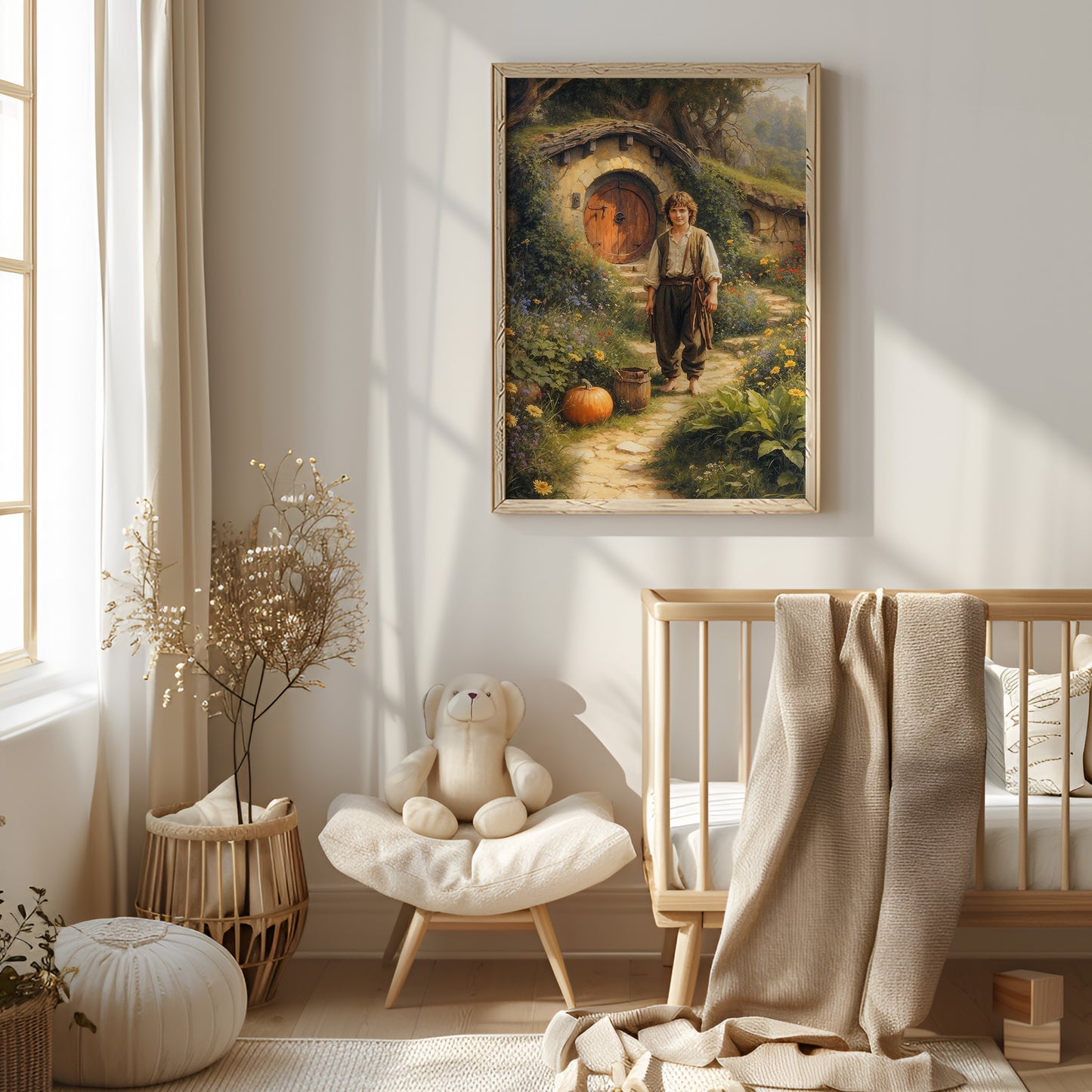 Sagan om Ringen inspirerad poster.