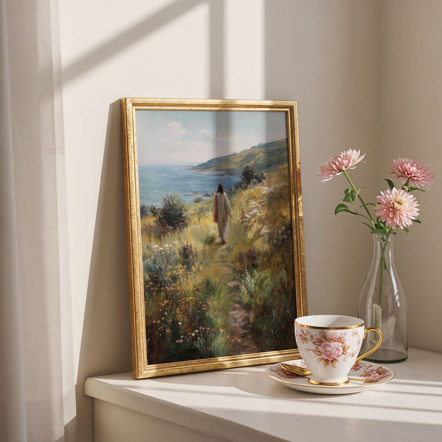 Jesus går vid Genesarets sjö, Poster.