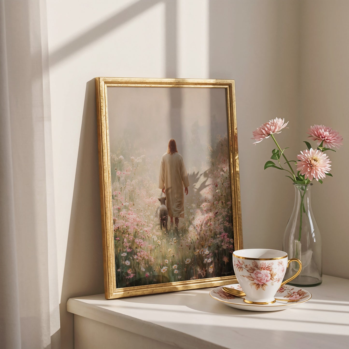 Jesus den goda herden, Poster.