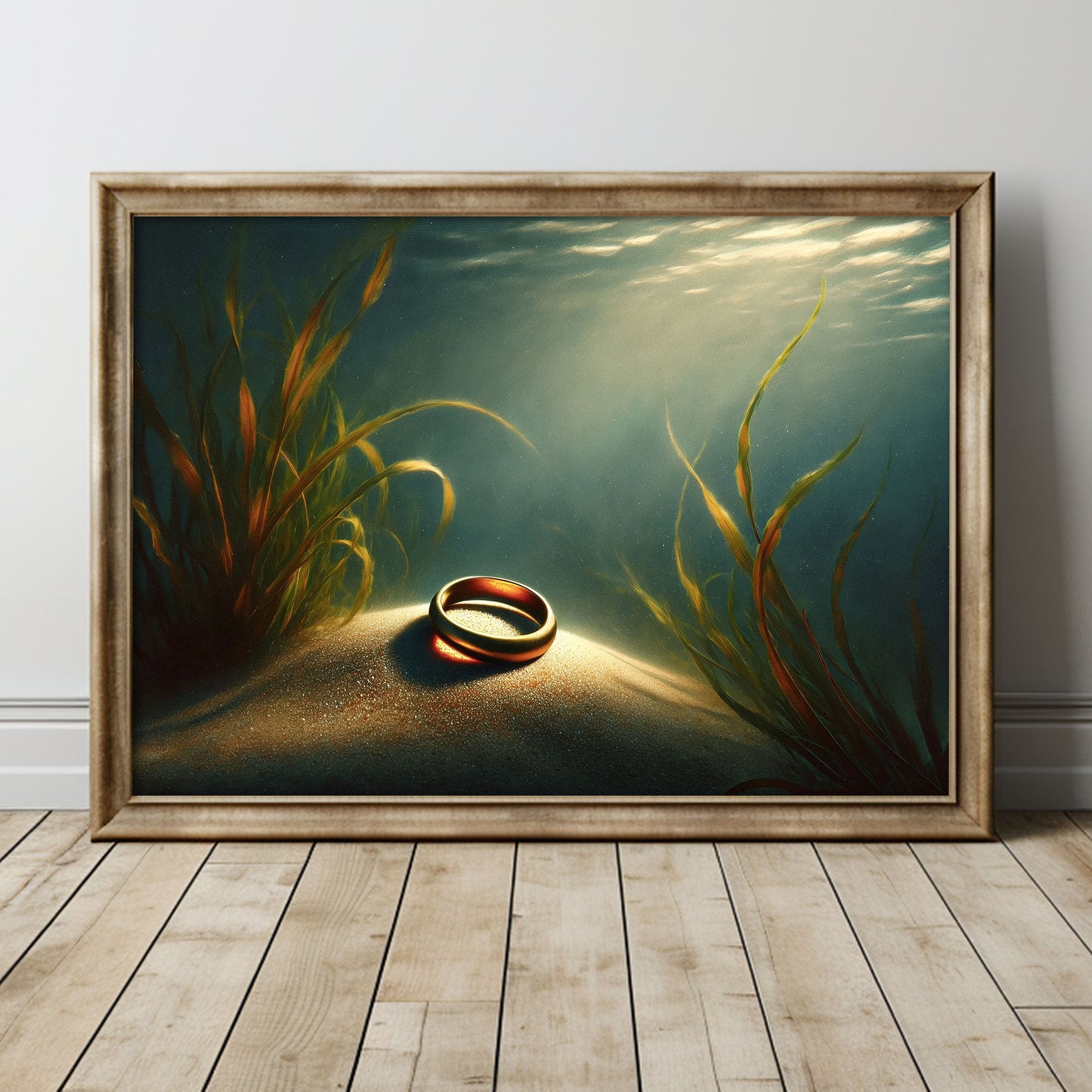 Unik Sagan om Ringen inspirerad Poster, the One Ring.