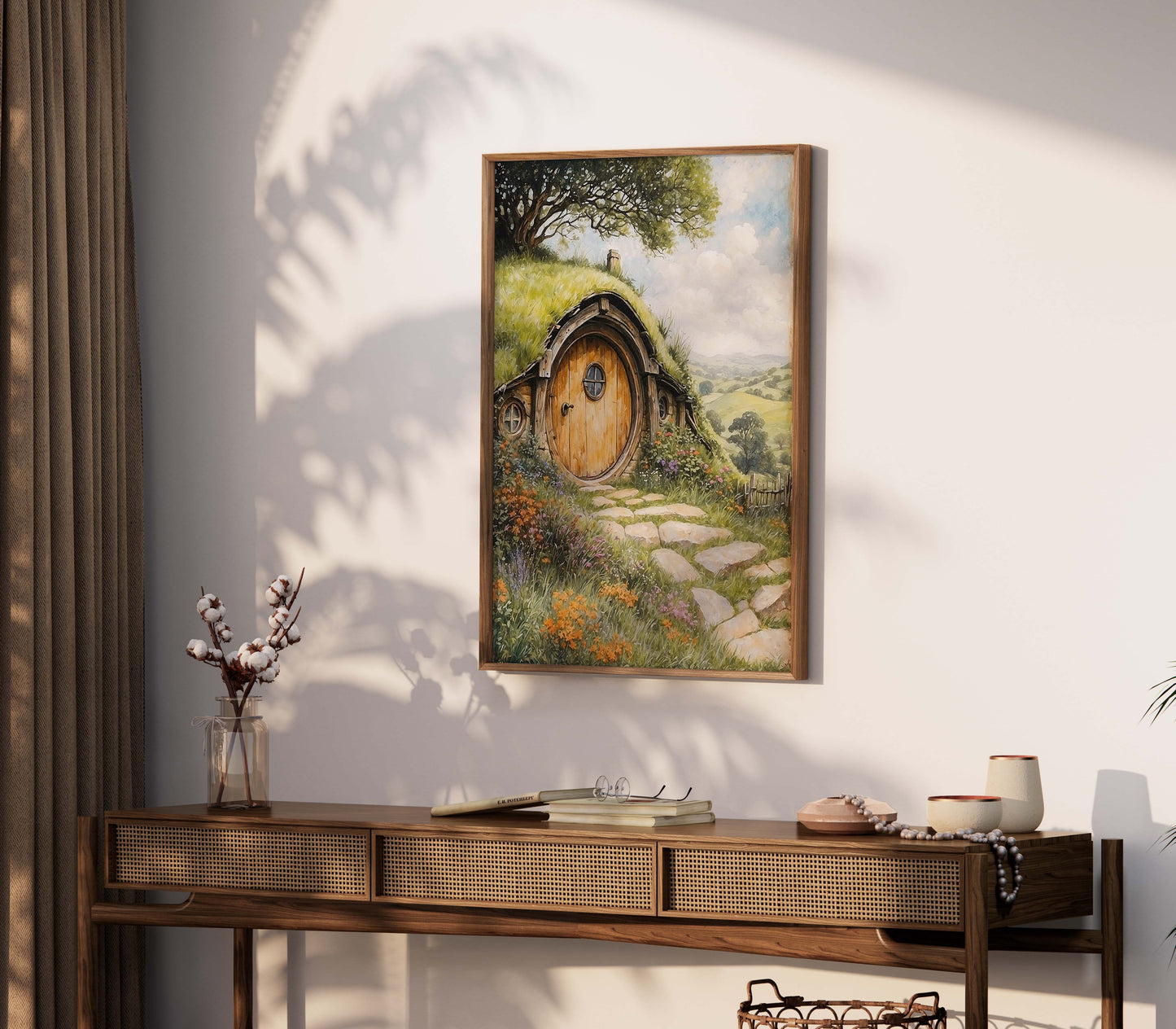 Sagan om Ringen inspirerad poster.