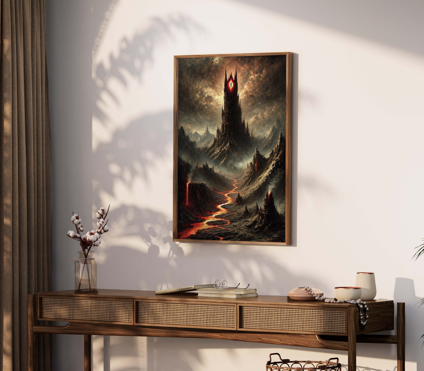 Unik Sagan om Ringen inspirerad Poster.