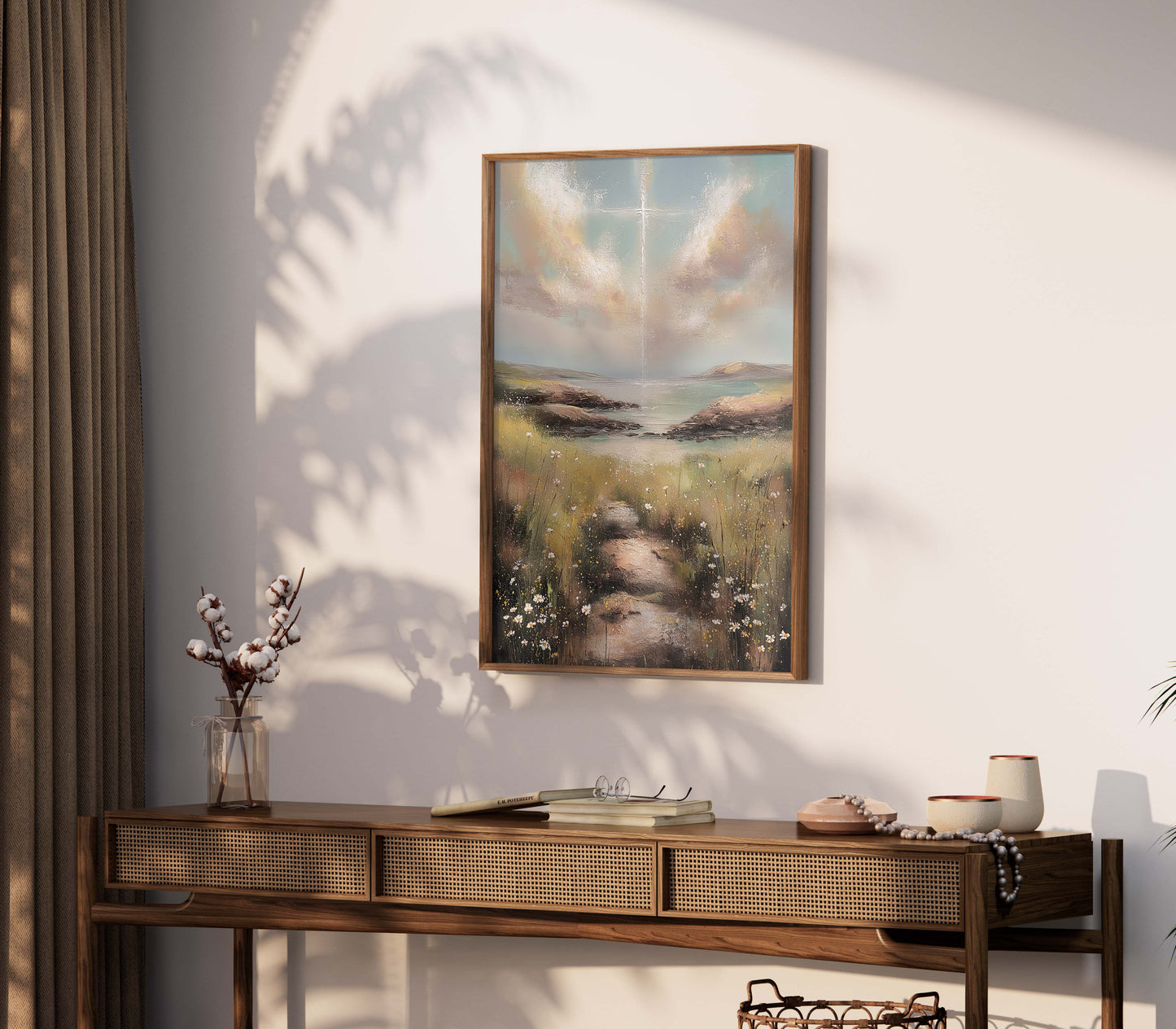 Det Heliga Korset i Skyn, Kristen Poster.