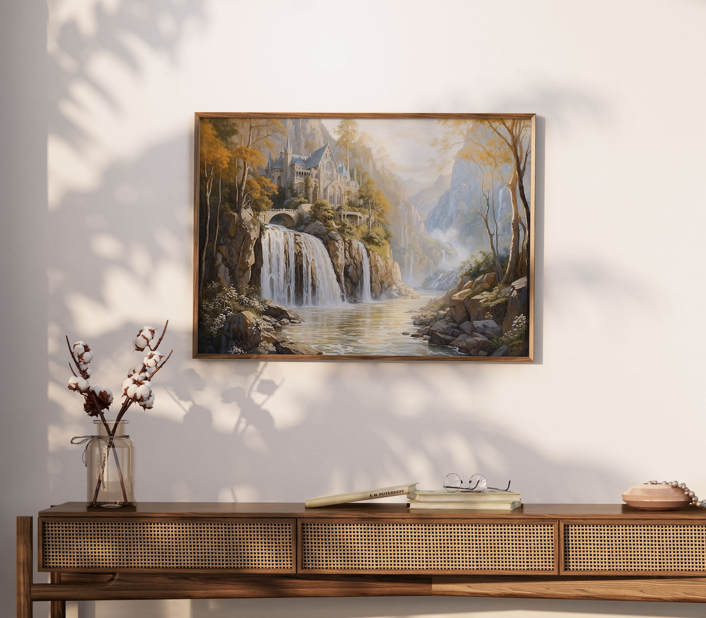 Sagan om Ringen inspirerad poster, Rivendell.