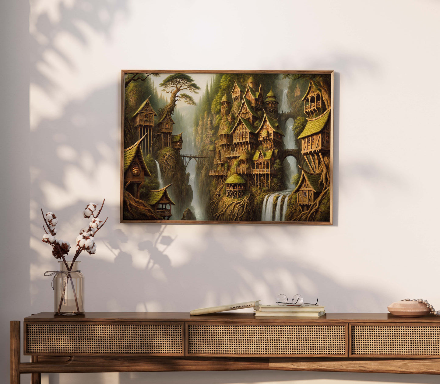 Sagan om Ringen inspirerad poster, Rivendell.