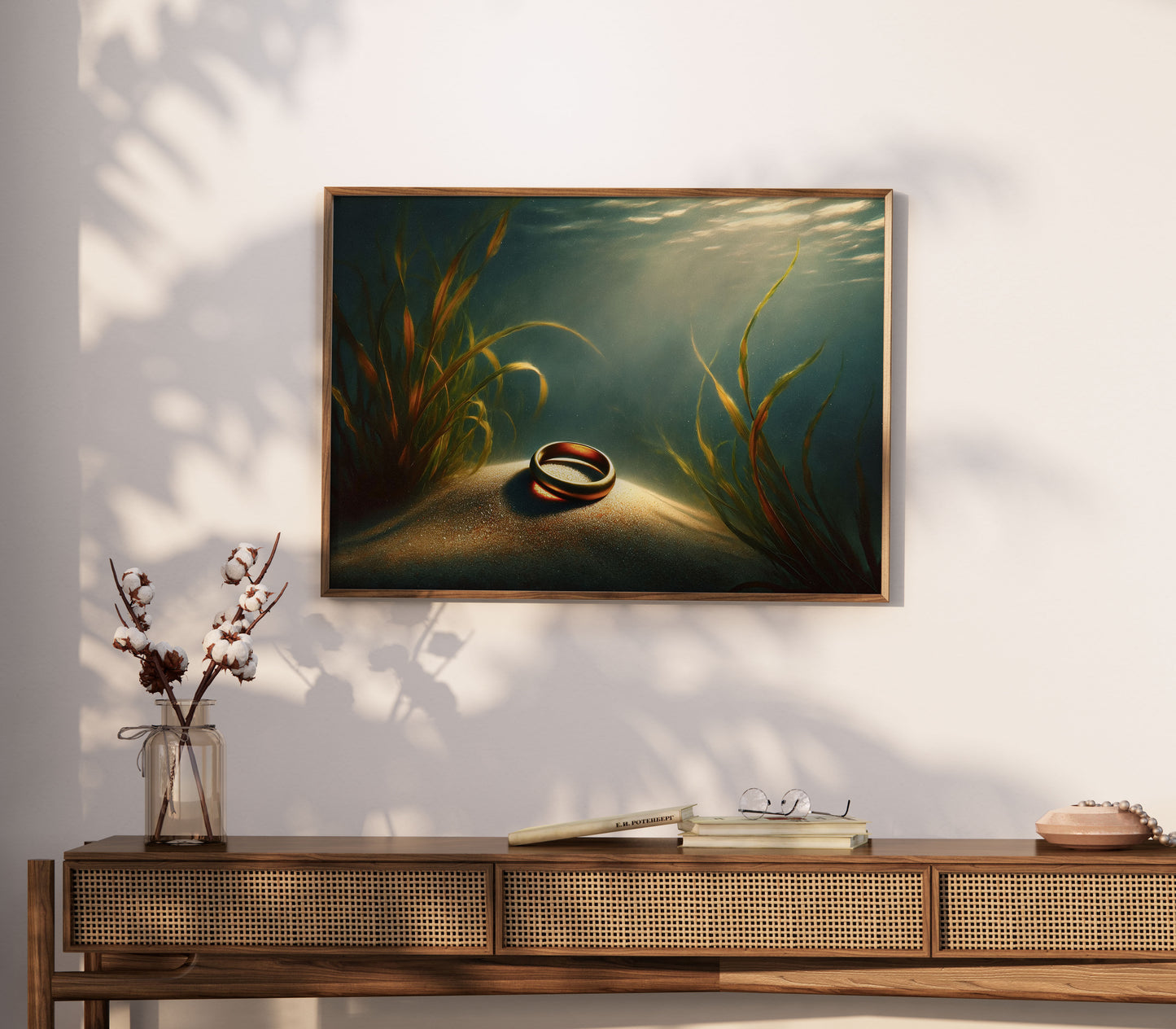 Unik Sagan om Ringen inspirerad Poster, the One Ring.
