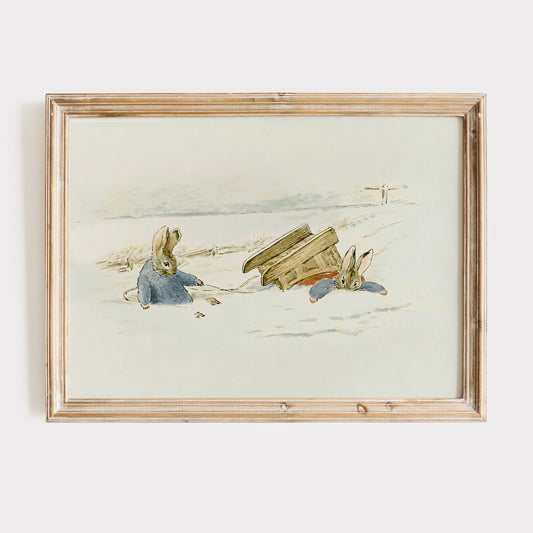 Vintage Beatrix Potter illustration.