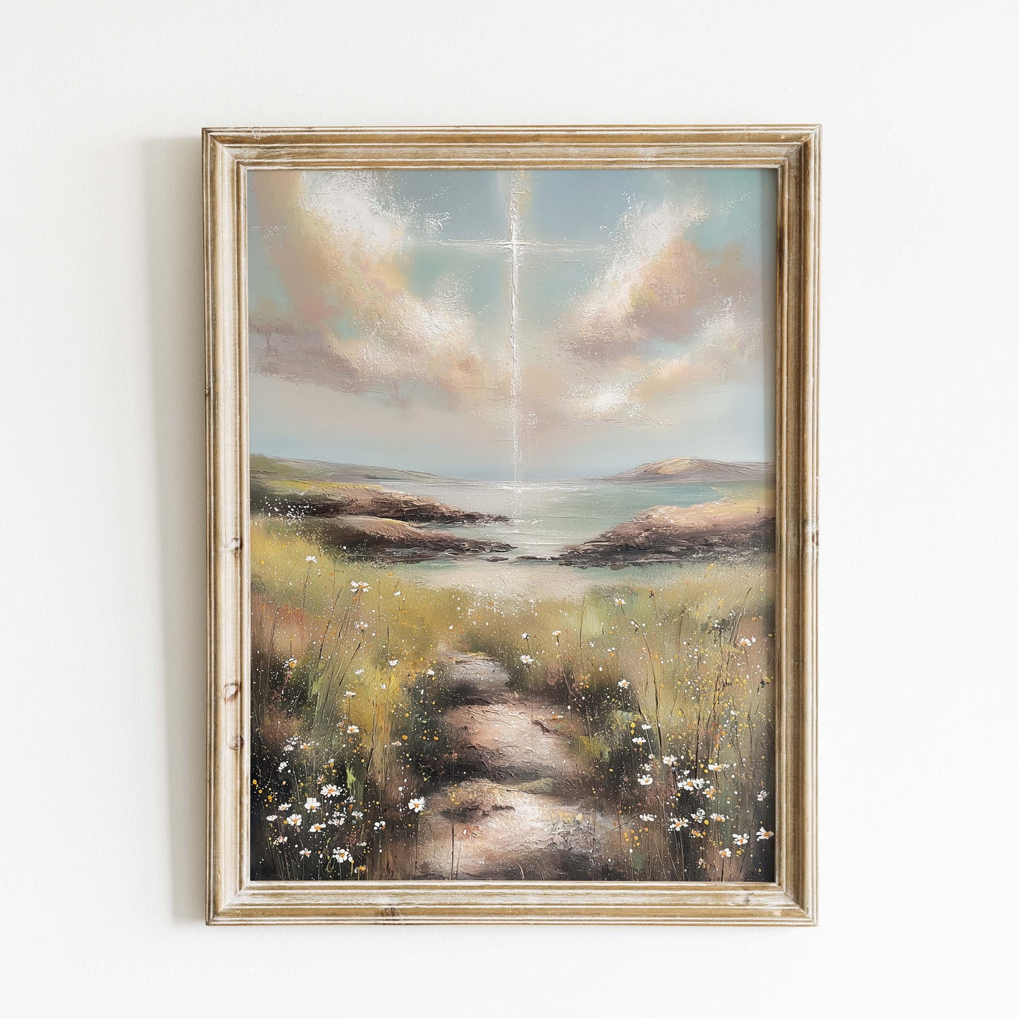 Det Heliga Korset i Skyn, Kristen Poster.