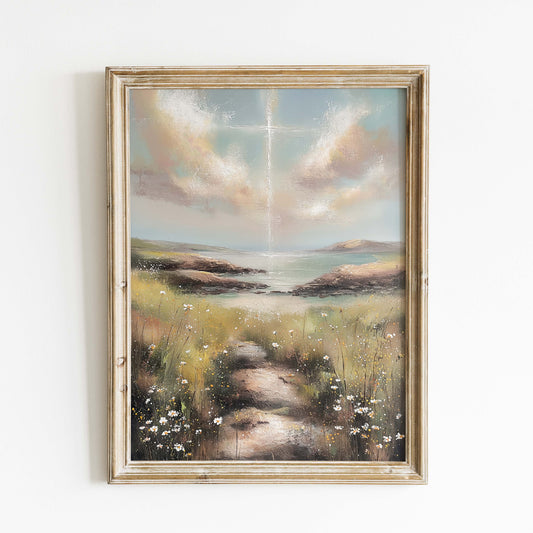 Det Heliga Korset i Skyn, Kristen Poster.