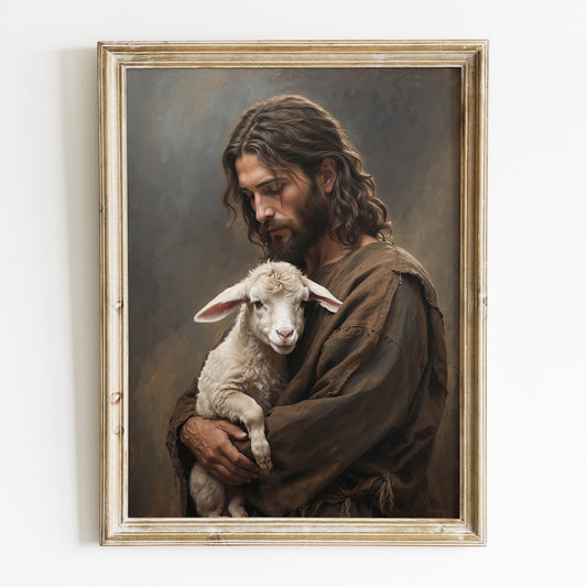 Jesus Poster, herren är min herde.