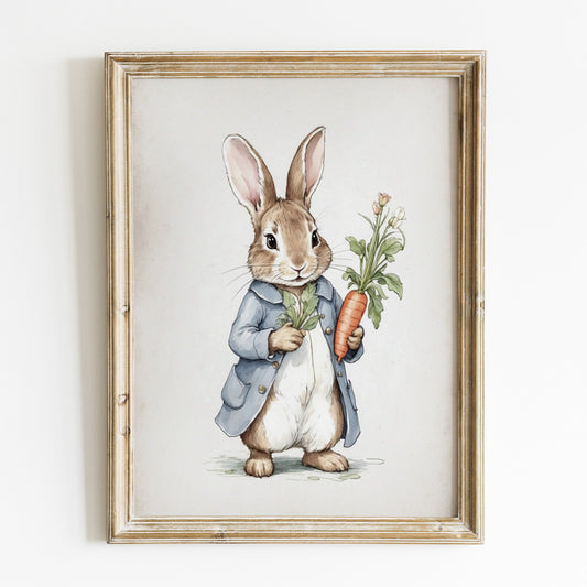 Beatrix Potter illustration, Peter Rabbit.