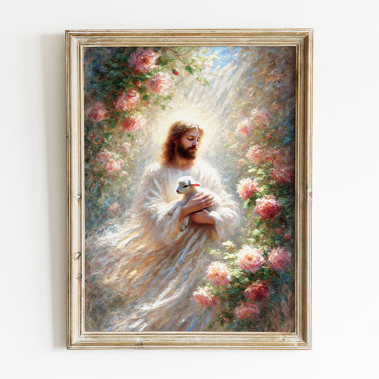 Herren är min herde, Jesus Poster.