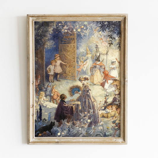 Vintage poster, Gates of Fairyland.