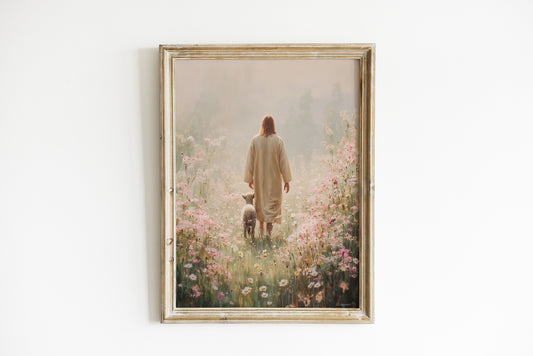 Jesus den goda herden, Poster.