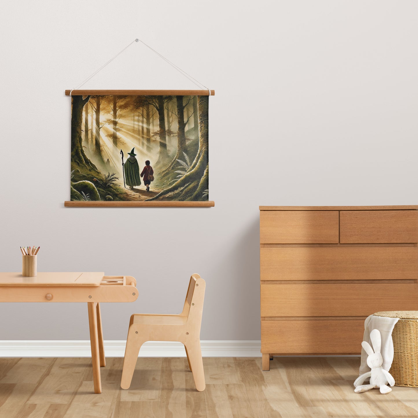 Unik Sagan om Ringen inspirerad Poster.