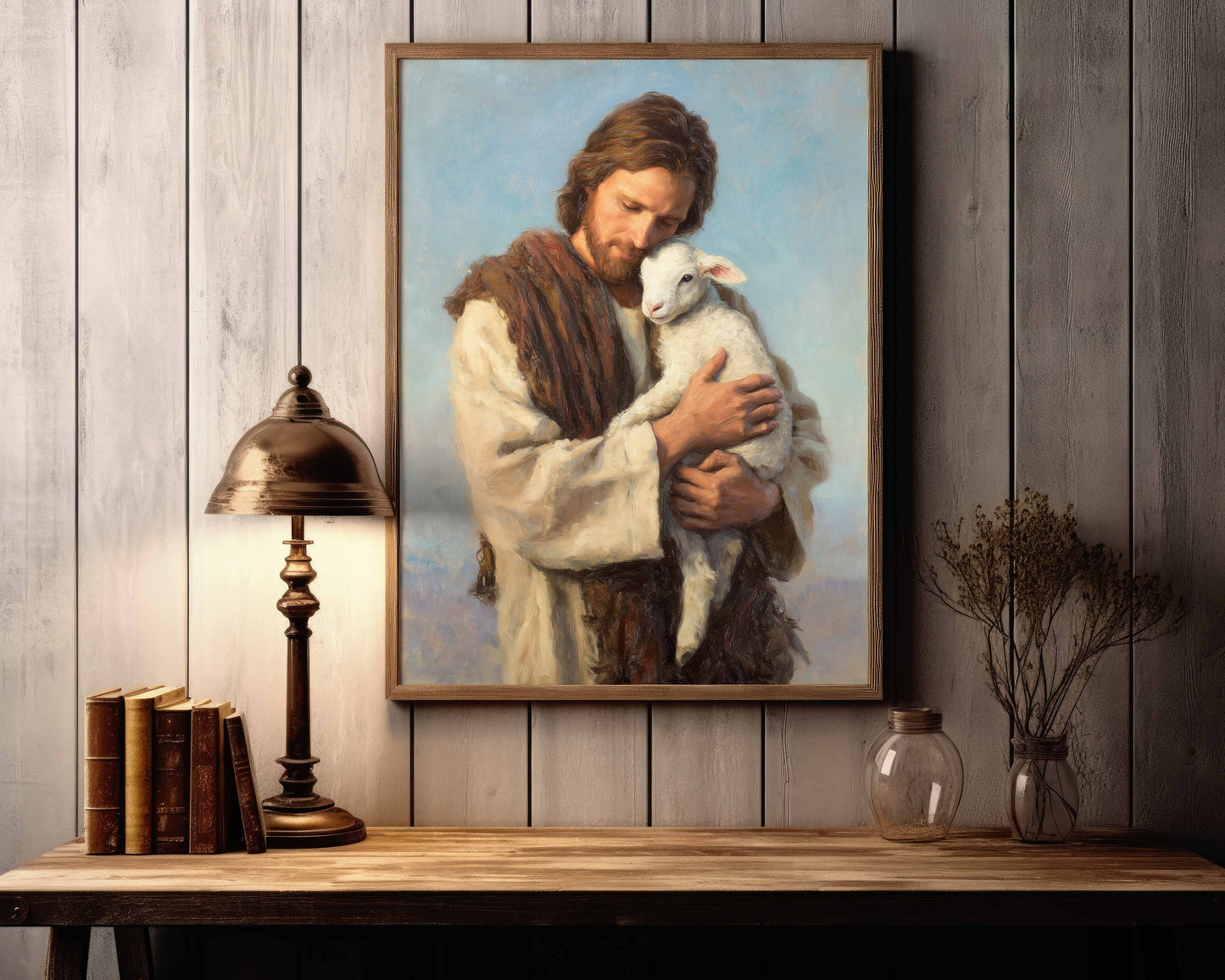 Jesus den goda herden, Poster.