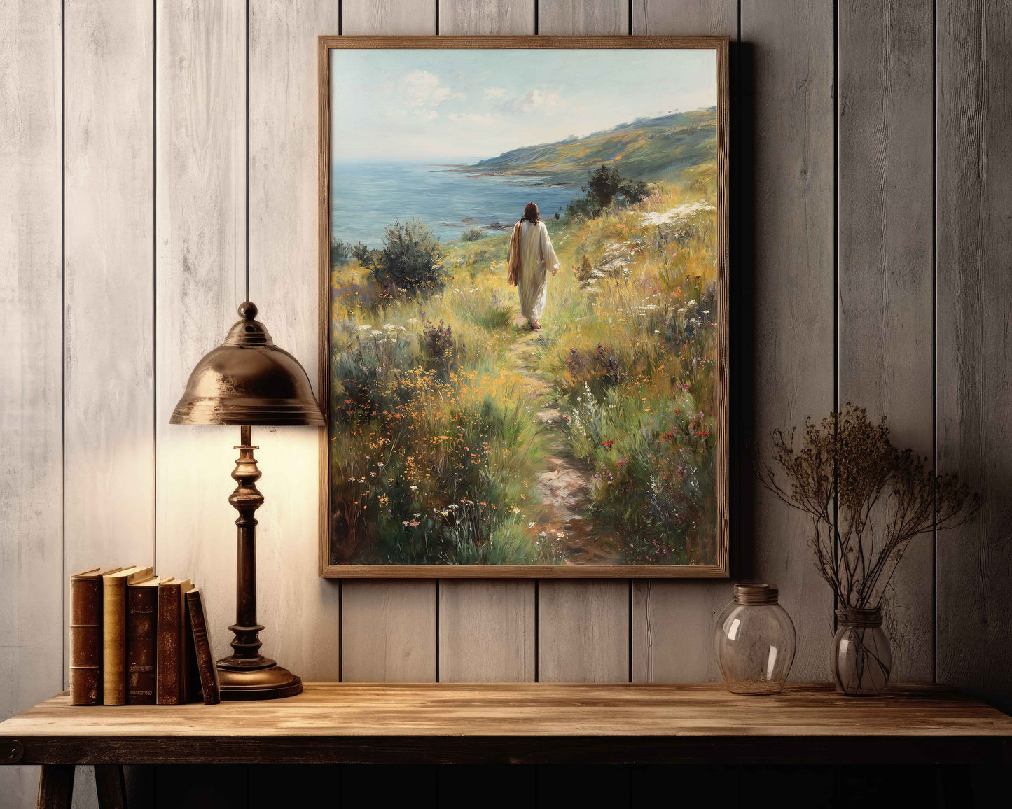 Jesus går vid Genesarets sjö, Poster.