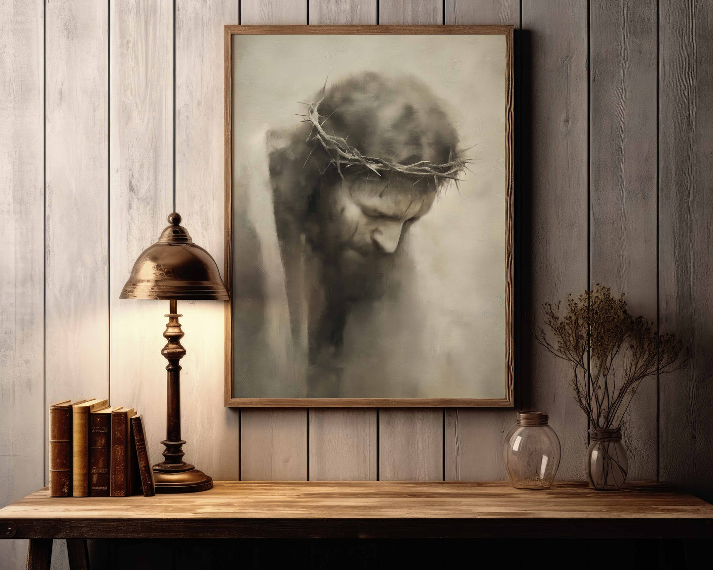 Jesus med törnekrona, Poster