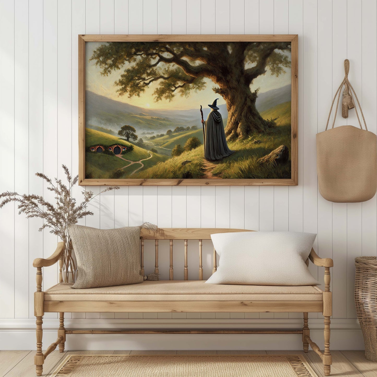 Sagan om Ringen inspirerad poster.