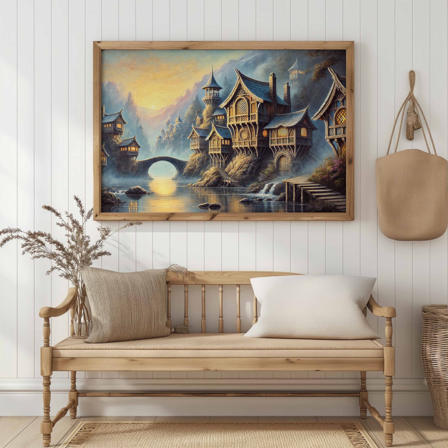 Sagan om Ringen inspirerad poster, Rivendell.