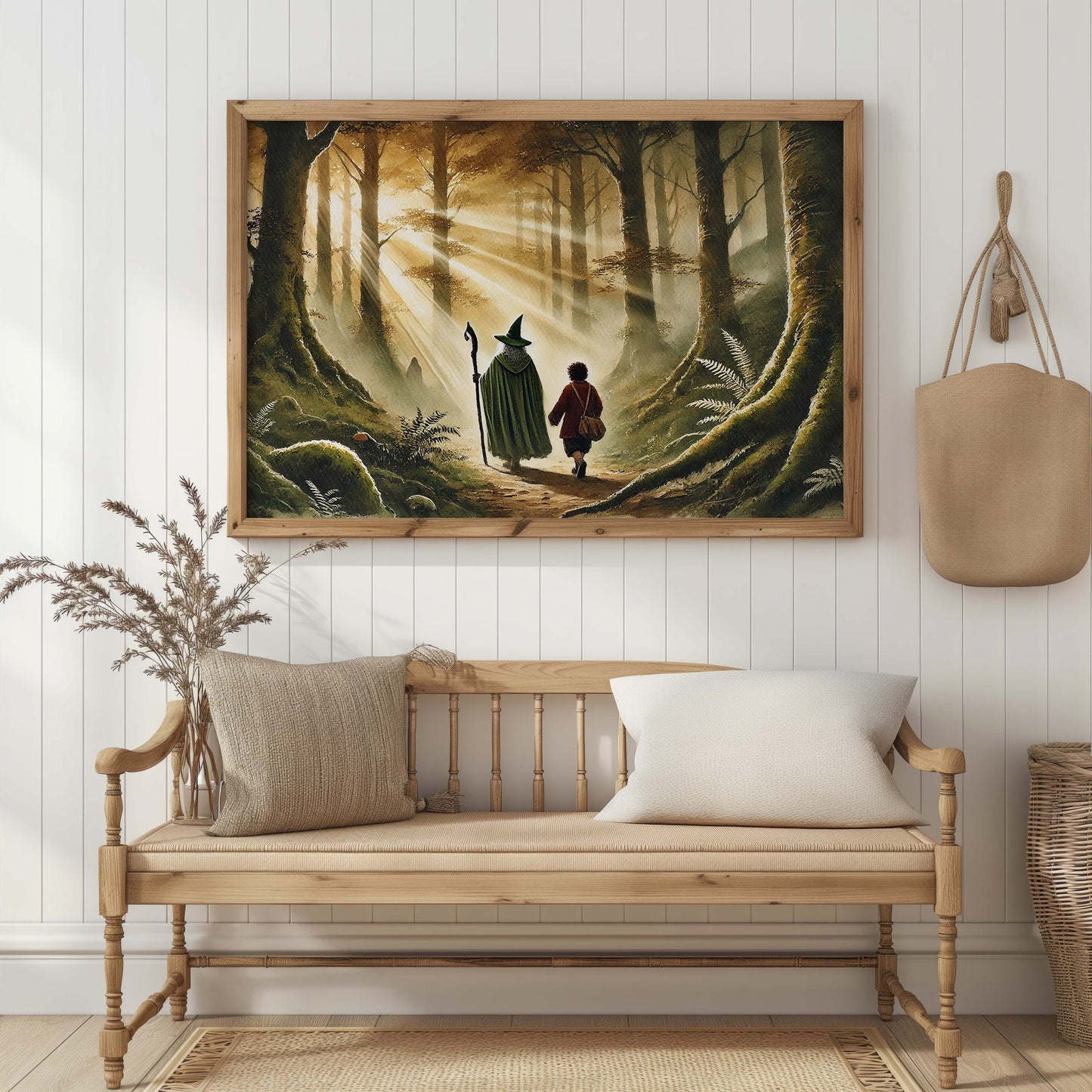 Unik Sagan om Ringen inspirerad Poster.