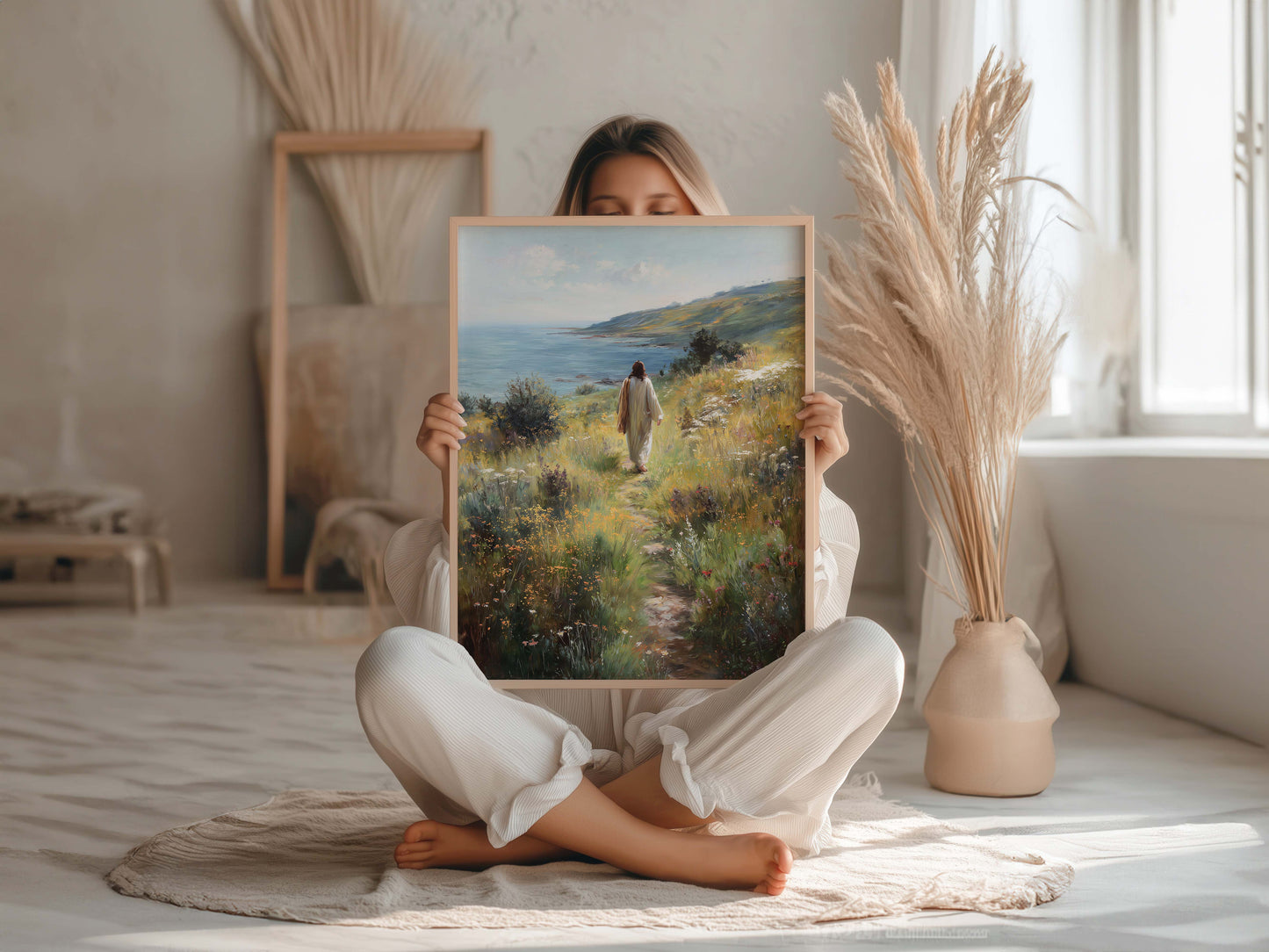 Jesus går vid Genesarets sjö, Poster.