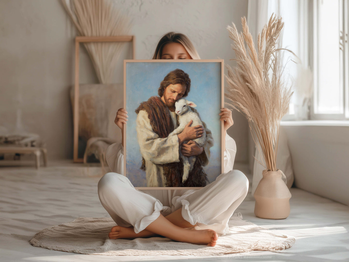 Jesus den goda herden, Poster.