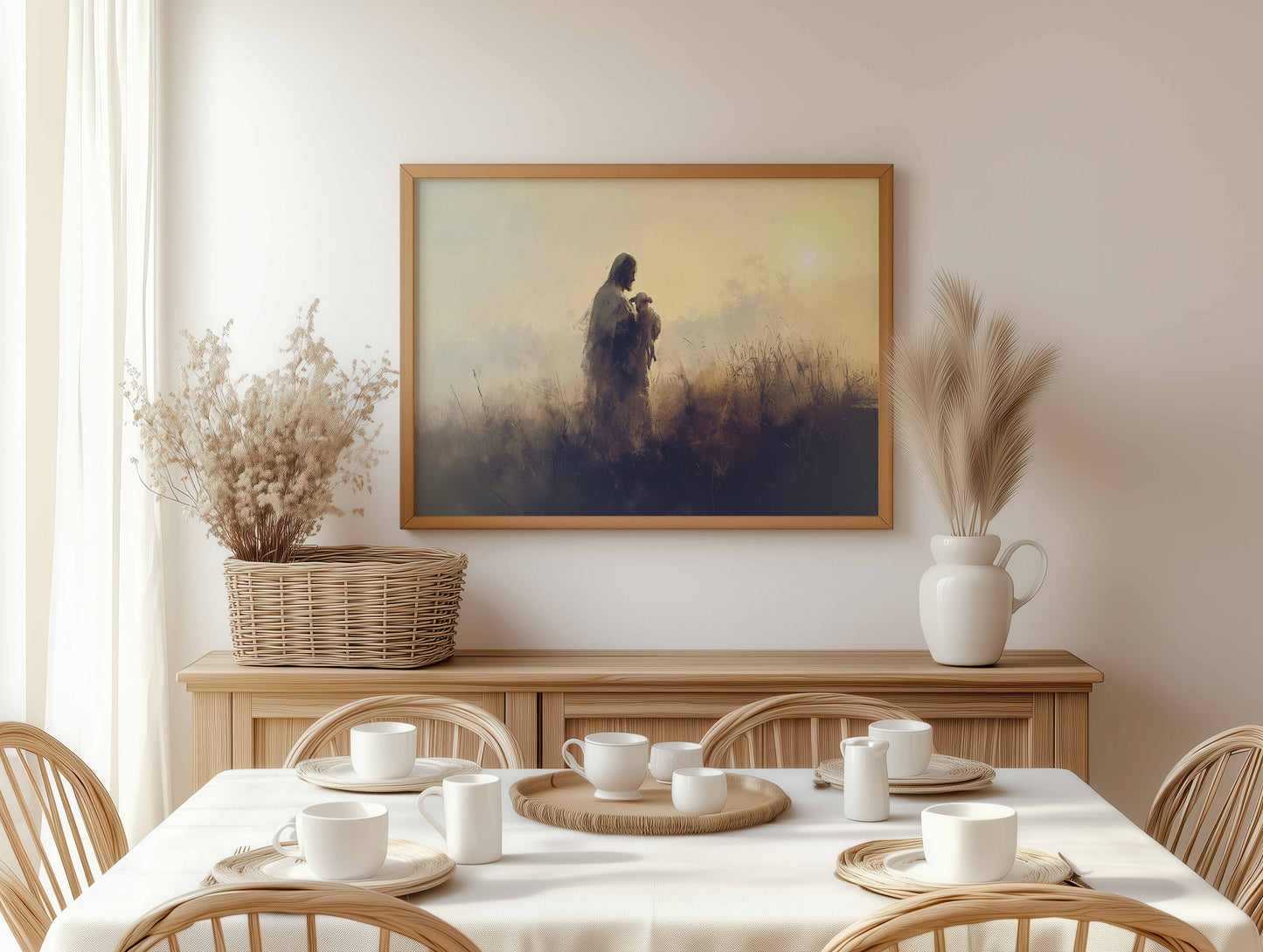 Jesus den goda herden, Poster.