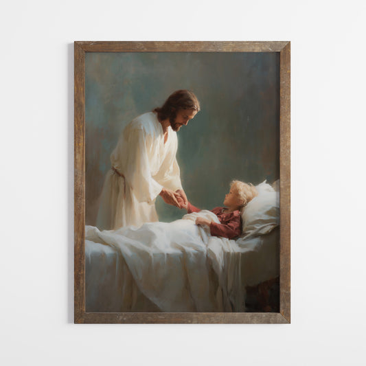 Jesus helaren Poster.